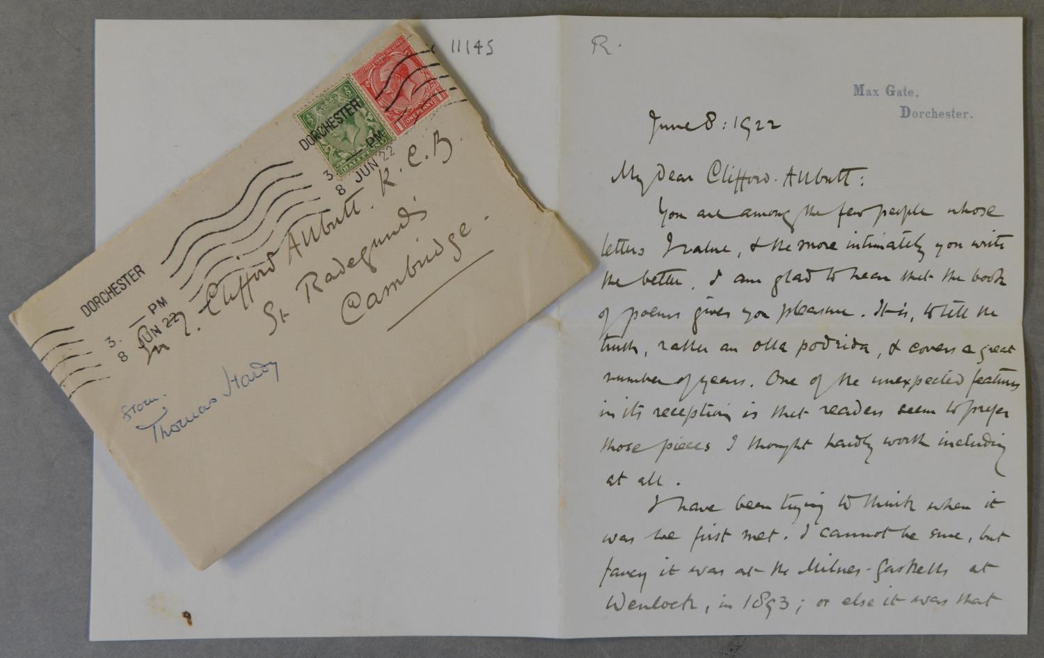 Hardy Correspondence